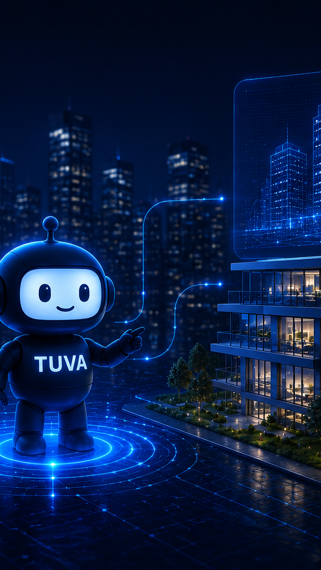 Tuva AI assisting real estate teams with property inquiries, lead qualification, and client communication